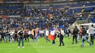 Olympique Lyon, Beşiktaşlı taraftarları suçladı