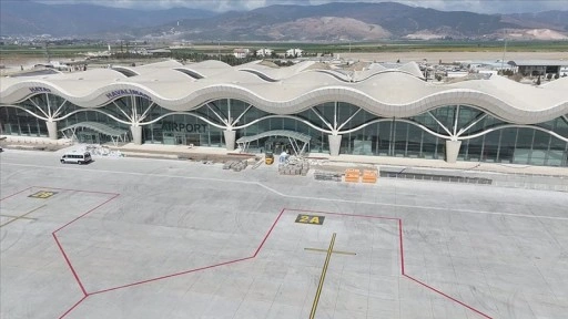 Onarım çalışması yürütülen Hatay Havalimanı 1 Eylül'de uçuşlara açılacak