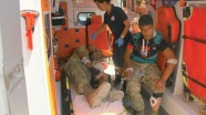 Operasyonda yaralanan 3 ÖSO mesubu Gaziantep e getirildi