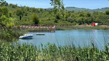 Ordu'daki Gaga Gölü turizme kazandırıldı
