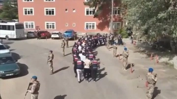 Organize suç örgütlerine yönelik 'Kuyu-6' operasyonunda 75 şüpheli yakalandı