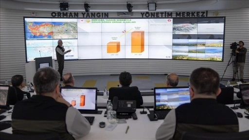 Orman yangınlarıyla mücadelede "beyin takımı" aralıksız çalışıyor