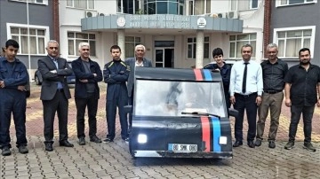 Osmaniye'de liselilerin ürettiği elektrikli araç 'Pars 2023', TEKNOFEST'te yarışacak