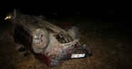 Otomobil şarampole devrildi: 1 ölü, 3 yaralı!