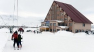Ovacık'ın kayak tesisi cazibe merkezi oldu