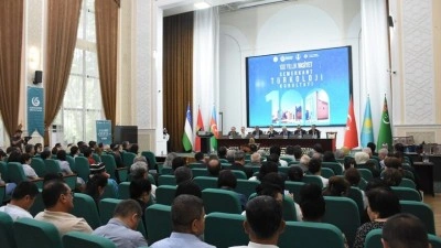 &Ouml;zbekistan'ın tarihi Semerkant şehrinde "100 Yıllık Vasiyet: T&uuml;rkoloji Kurultayı" baş