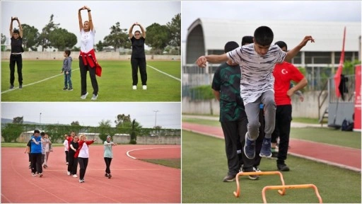 Özel gereksinimli depremzede çocuklar spor ve oyunlarla rehabilite ediliyor