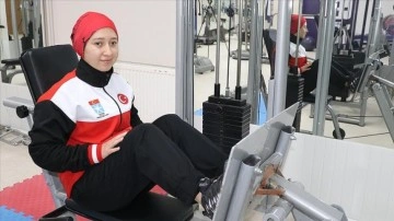 Özel sporcu Ayşe Kader, dünya şampiyonluğuna odaklandı