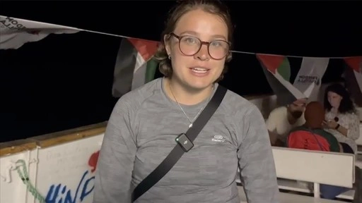 Özgürlük Koalisyonu Filosu'nda yer alan Alman gazeteci Liedtke, Gazze yolculuğunu anlattı: