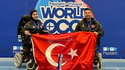 Para milli sporculardan D&uuml;nya Boccia Kupası'nda &ccedil;iftlerde bronz madalya