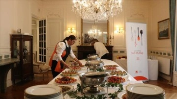 Paris'te 'Türk Mutfağı Haftası'nda Ege Bölgesi'ne özgü yemekler tanıtıldı
