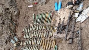 Pençe-Kilit Operasyonu'nda PKK'ya ait çok sayıda silah ve mühimmat ele geçirildi