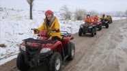 Peribacalarındaki kış aktiviteleri turistleri cezbediyor