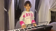 Piyano almak için biriktirdiği harçlığıyla 'Milli Dayanışma'ya destek oldu
