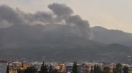 PKK'lı teröristler iş makinelerini yaktı