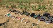 PKK'lıların sırt çantalarında çok sayıda mühimmat ele geçirildi