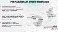 PKK'ya 12 bölgede büyük operasyon