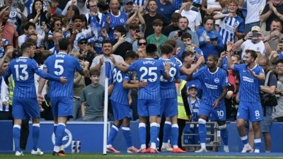 Premier Lig'de Brighton'a Aston Villa karşısında yarım saat yetti