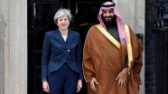 Prens Selman ile İngiltere Başbakanı May görüştü