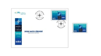 PTT'den '2026 NATO Zirvesi' konulu anma pulu ve ilk g&uuml;n zarfı