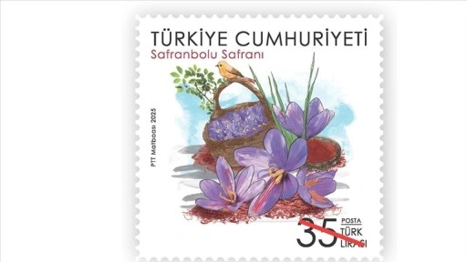 PTT'den "Safranbolu Safranı" konulu anma pulu ve ilk gün zarfı