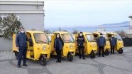 PTT'nin çevre dostu elektrikli araçları Adalar'da kullanılmaya başlandı