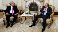 Putin Ermenistan Cumhurbaşkanı Sarkisyan ile görüştü