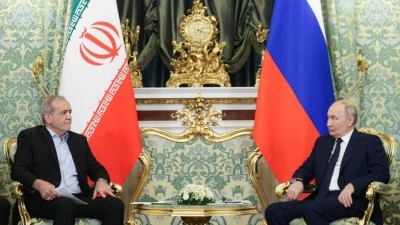 Putin, İran Cumhurbaşkanı Pezeşkiyan ile Orta Doğu&rsquo;daki durumu g&ouml;r&uuml;şt&uuml;