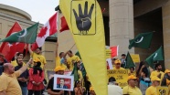 Rabia katliamı Kanada'da protesto edildi