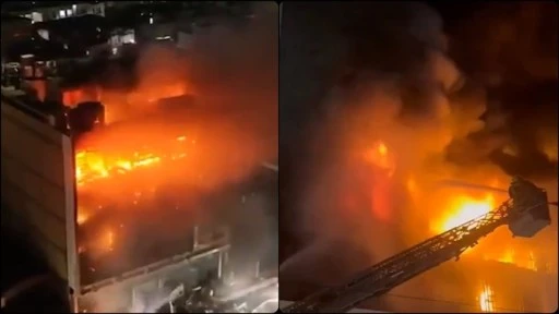 Irak’ın Kut şehrinde bir alışveriş merkezinde çıkan yangında 61 kişi öldü