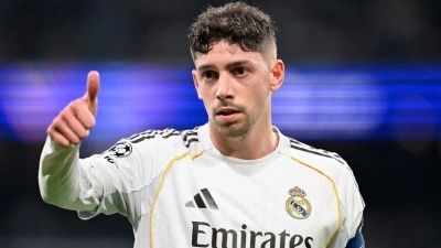 Real Madrid'de kafa travması ge&ccedil;iren Valverde, 2 hafta forma giyemeyecek