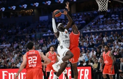 Real Madrid, Hapoel IBI Tel Aviv'i yenerek Basketbol Avrupa Ligi'nde D&ouml;rtl&uuml; Final'e &ccedil;ıktı