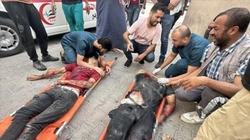 Refah'taki Kuveyt Hastanesinin 2 personeli, İsrail keşif uçaklarının saldırısı sonucu öldü