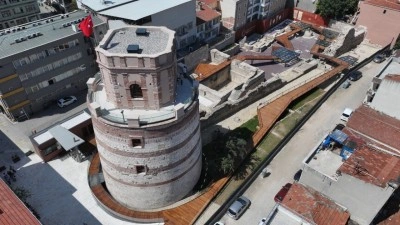 Restorasyonu tamamlanan Edirne'deki Makedon Kulesi ziyaret&ccedil;ilerini ağırlıyor