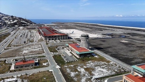 Rize-Artvin Havalimanı'nı kasımda 99 bin 528 yolcu kullandı