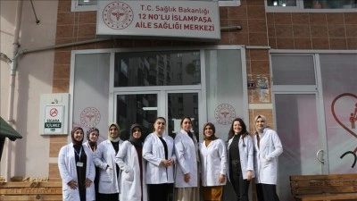 Rize'de kadrosu kadınlardan oluşan aile sağlığı merkezi, dayanışma i&ccedil;erisinde hizmet veriyor