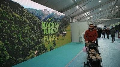 Rize'de "Uluslararası Ka&ccedil;kar Turizm Fuarı" başladı