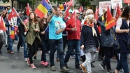 Romanya&#039;da Türk yürüyüşü yapıldı