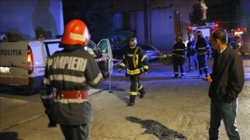 Romanya'da ruhsatsız LPG istasyonunda patlamalar oldu