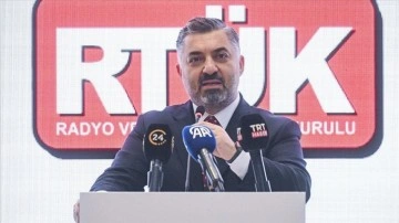 RTÜK Başkanı Şahin: RTÜK, bizi biz yapan milli ve manevi değerlerimize sahip çıkıyor