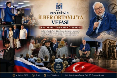 Rus Evi'nin İlber Ortaylı'ya vefası bir tarih&ccedil;iyi anmanın &ouml;tesinde! -&Ouml;m&uuml;r &Ccedil;elikd&ouml;nmez yazdı-