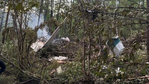 Rusya'da 49 yolcu taşıyan An-24 tipi uçak düştü