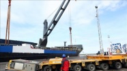 Rusya&#039;da hizmet verecek dev konteyner vinçlerin kurulumu Trabzon Limanı&#039;nda yapılacak