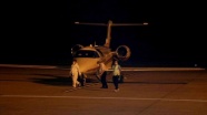 Rusya'daki Kovid-19 hastası Türk vatandaşı ambulans uçakla Türkiye'ye getirildi