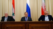 Rusya, İran ve Suriye dışişleri bakanları bir araya geldi