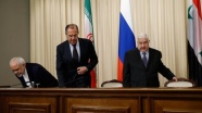 Rusya, İran ve Suriye dışişleri bakanları Moskova'da görüştü