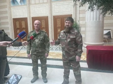 Rusya Kahramanı Ramzan Kadirov'a Korgeneral rütbesi verildi
