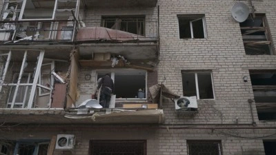 Rusya'nın kontrol&uuml;ndeki Donetsk b&ouml;lgesinde otob&uuml;se y&ouml;nelik İHA saldırısında 8 kişi &ouml;ld&uuml;