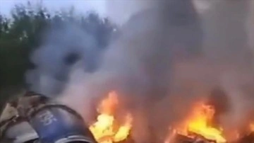 Rusya Soruşturma Komitesi: Tver'de düşen uçağın enkazında 10 kişinin cesedi bulundu