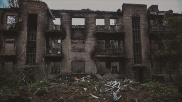 Rusya-Ukrayna Savaşı'nın şiddeti Çasiv Yar kentini harabeye dönüştürdü
